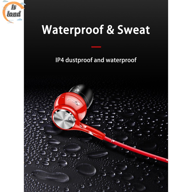 Tai Nghe Nhét Tai Bluetooth 5.0 Đeo Cổ Chống Ồn Có Nam Châm