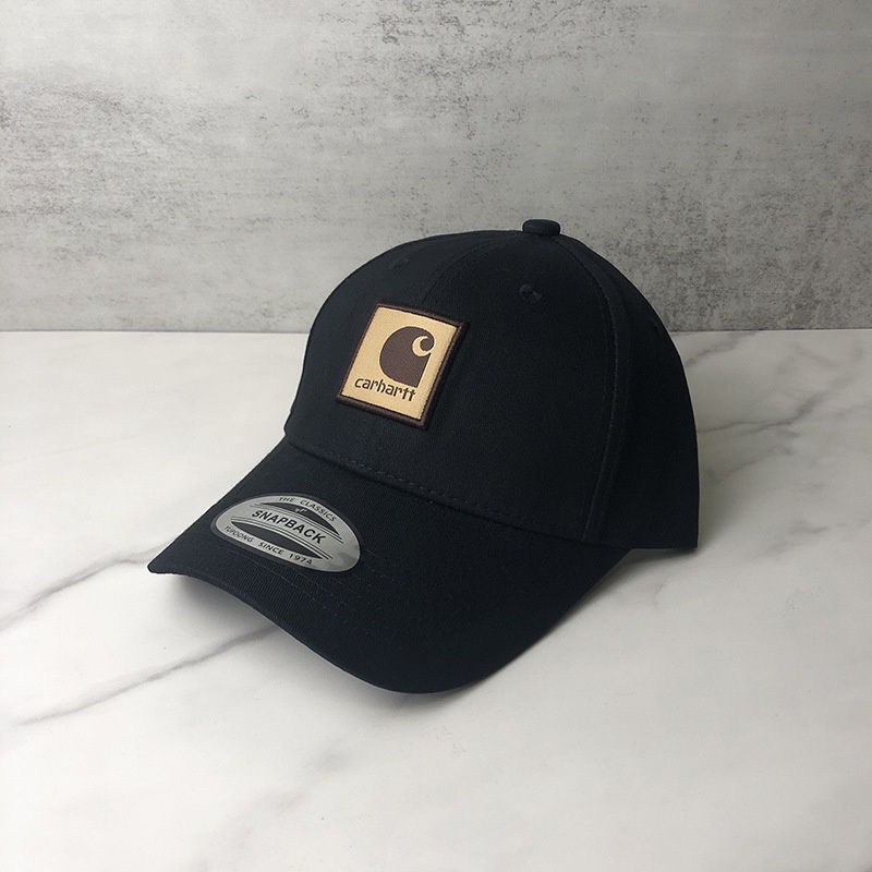 Mũ Lưỡi Trai Da Thêu Nhãn Dán Vành Cong Phong Cách Retro 2023