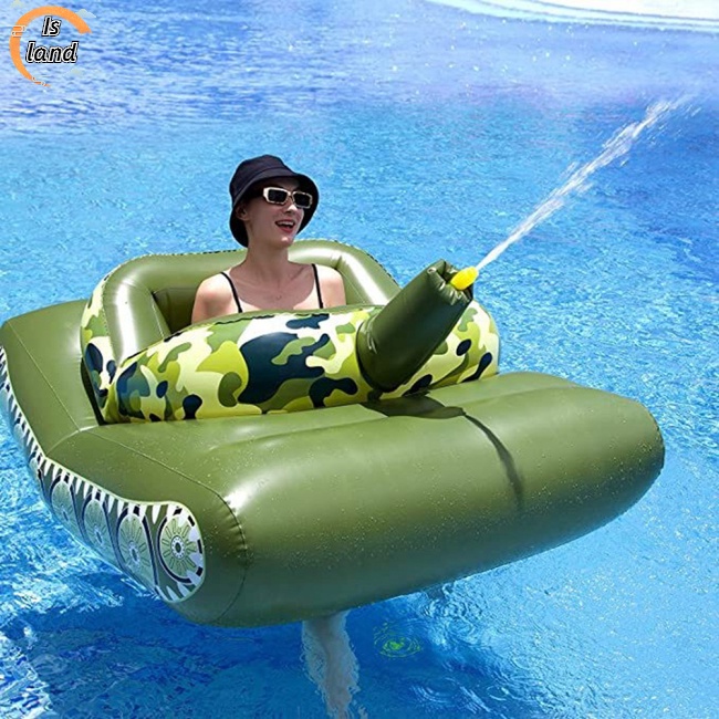 Phao Bơi Bơm Hơi Bằng Pvc Có Vòi Phun Nước Dành Cho Trẻ Em