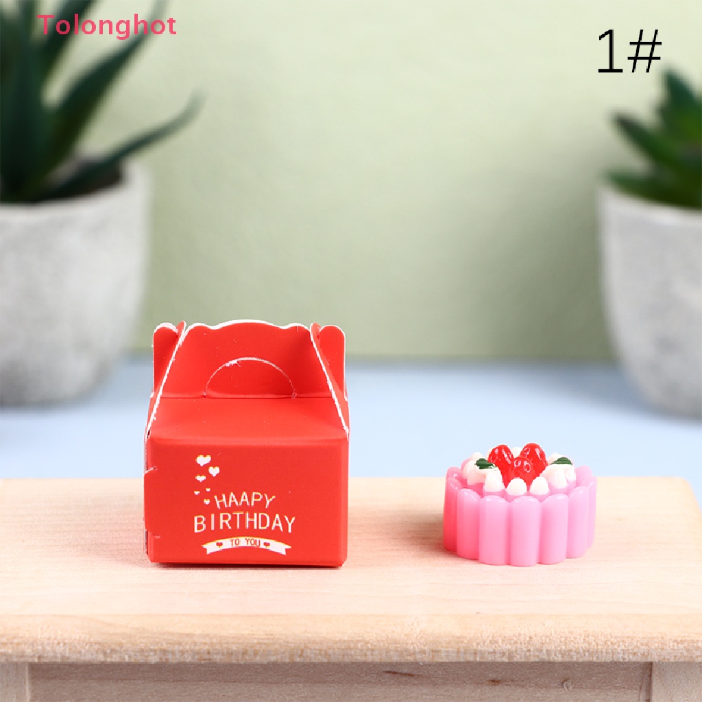 1 Set Bánh Trái Cây 1: 12 Trang Trí Nhà Búp Bê