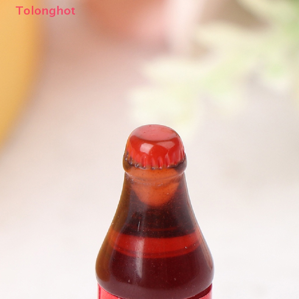 Set 4 Mô Hình Chai Nước Ngọt / Soda Mini Trang Trí Nhà Búp Bê