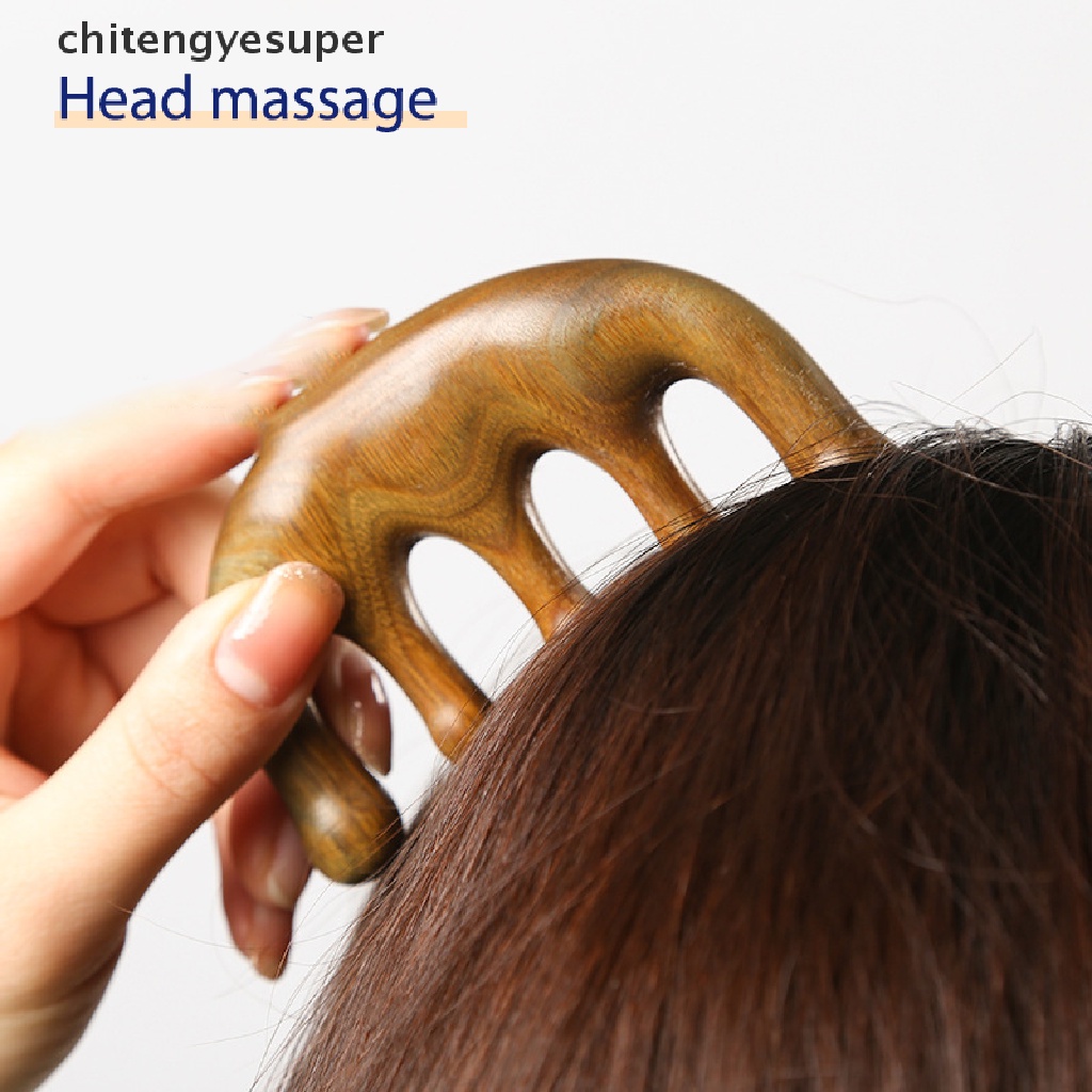 Lược Mát Xa Hai Đầu Răng Thưa Chitengyesuper