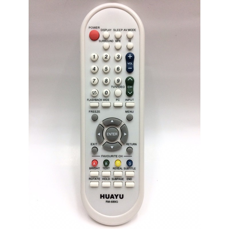 Điều khiển từ xa TV màn hình phẳng LCD sharp 688g cho tất cả các TV màn hình phẳng sắc nét.