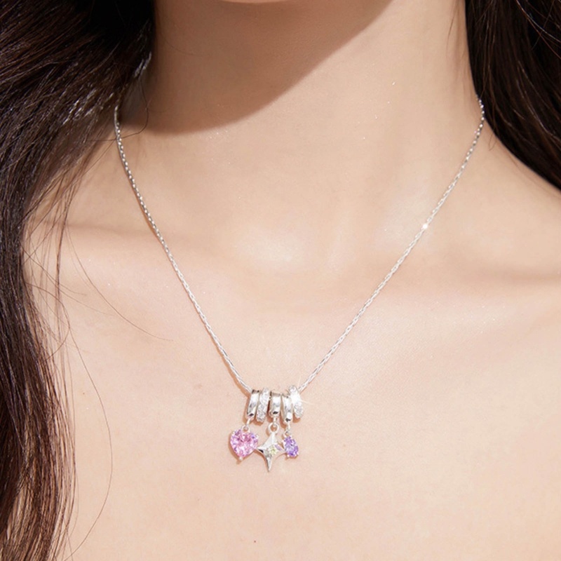 Vòng cổ Choker Mặt Hình Ngôi Sao / Trái Tim Thanh Lịch Dành Cho Nữ Y2K