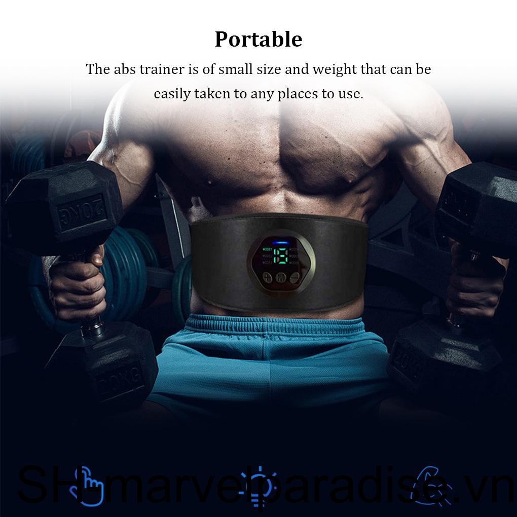 Thiết Bị Hỗ Trợ Luyện Tập Cơ Bắp 18 Bánh Răng Cổng Sạc USB Bằng Abs