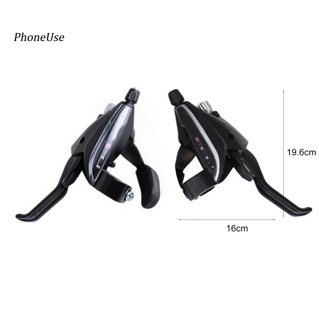 Bộ 2 Cùi Đề Xe Đạp Leo Núi EF65-7 3x7 Tốc Độ Chính Xác Bằng PU Cho MTB