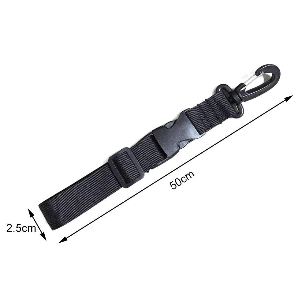 Dây Kẹp Túi Xách Màu Đen Gắn Xe Đẩy Em Bé