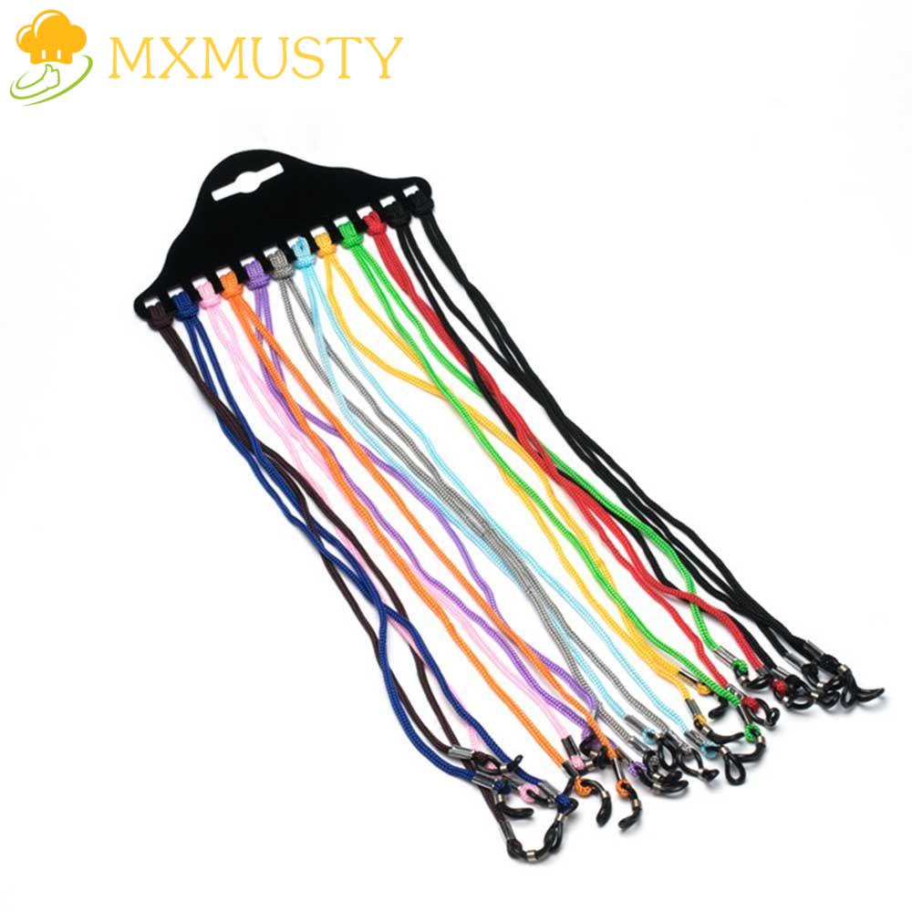 Set 12 Dây Đeo Mắt Kính Bằng Nylon Nhiều Màu Sắc MXMUSTY