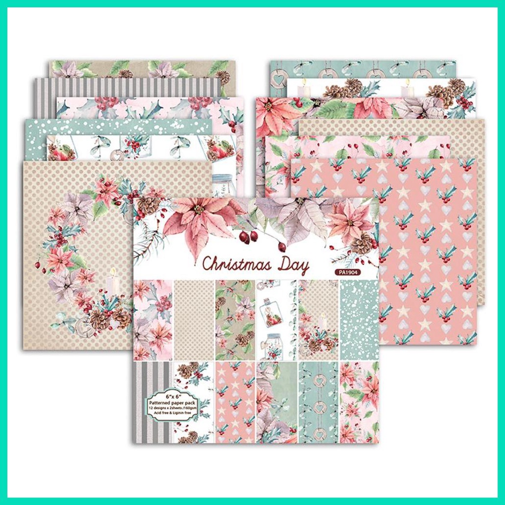 Bộ Giấy Thủ Công Dễ Thương Trang Trí Sổ Tay Sổ Ghi Chú