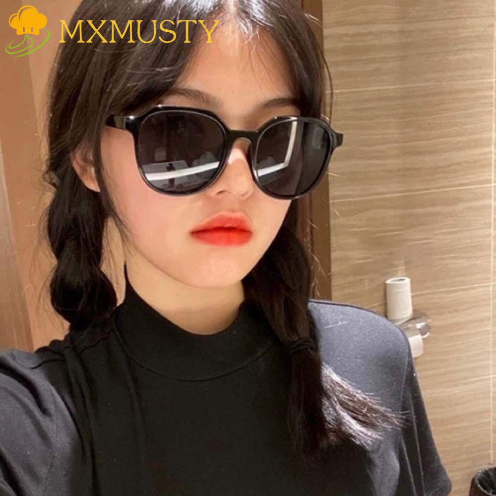 Kính Mát Gọng Tròn Chống Tia UV400 Phong Cách Vintage Dành Cho Nữ