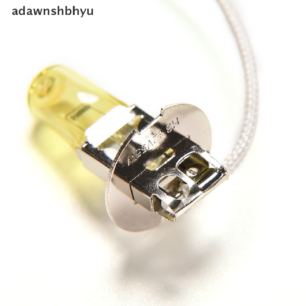 Set 2 Đèn Pha 55W 12V H3 Ánh Sáng Vàng / Trắng Chuyên Dụng Cho Xe Hơi