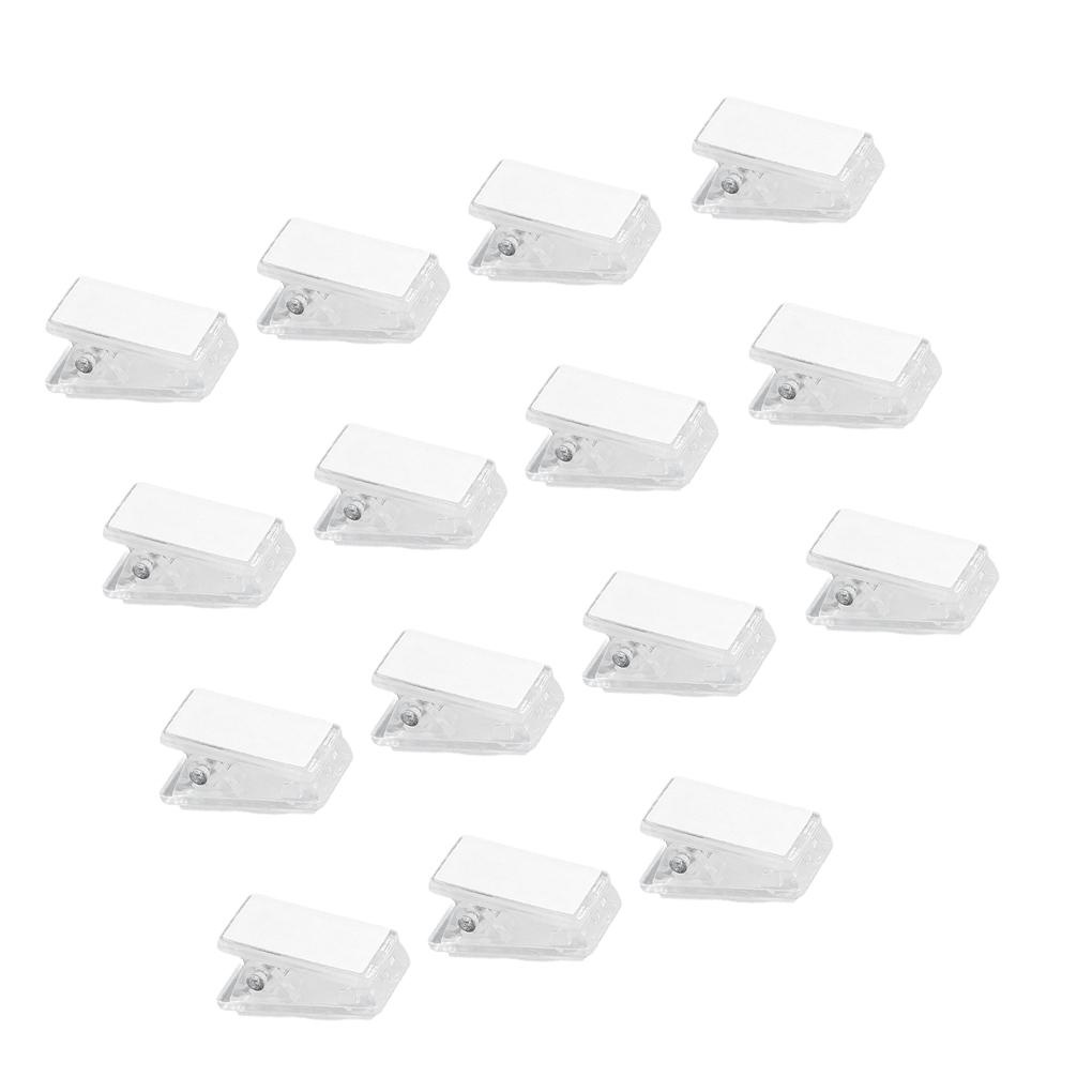 Set 15 Kẹp Thẻ Ghi Chú Bằng Nhựa ABS Thay Thế Tiện Dụng