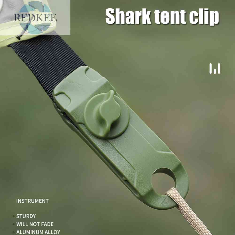 Set 10 Kẹp Cố Định Dây Lều Trại Chống Gió