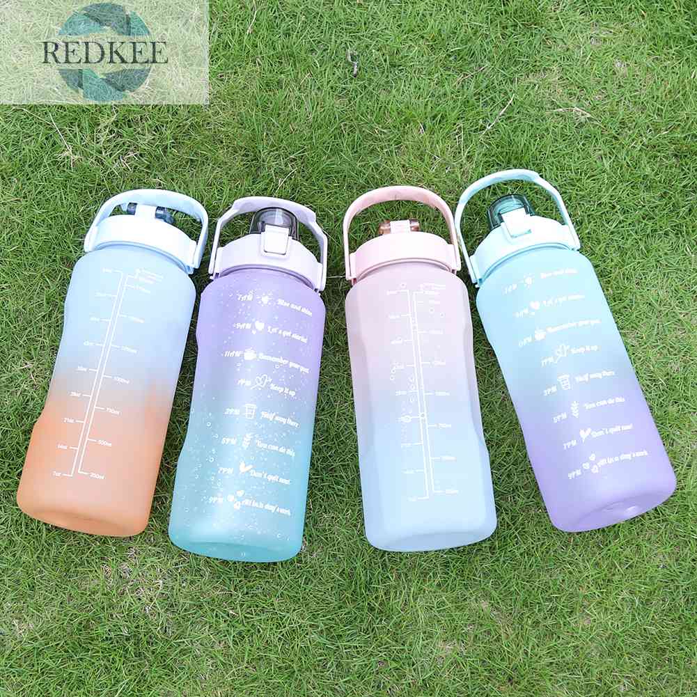 Bình Nước Thể Thao 2000ml Chống Rò Rỉ Tiện Dụng