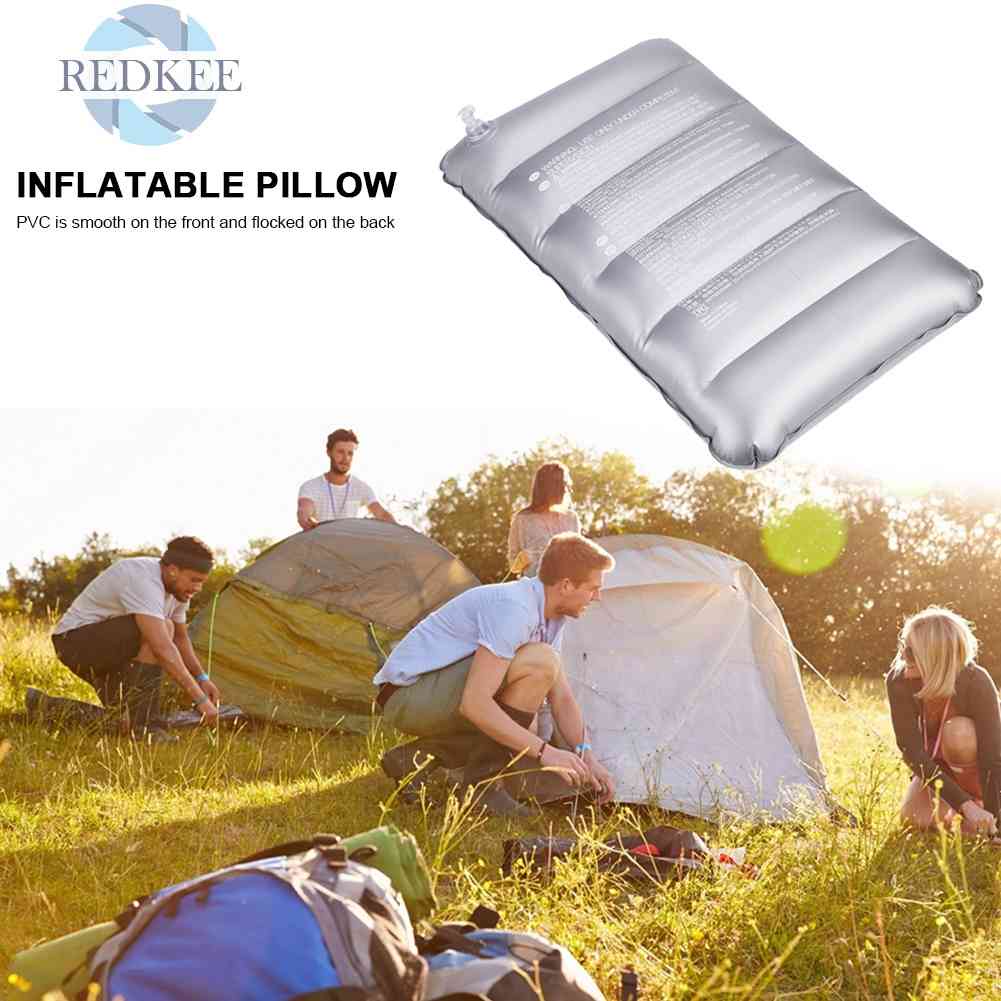 Gối Bơm Hơi Mềm Mại Có Thể Gấp Gọn Tiện Dụng Khi Đi Du Lịch