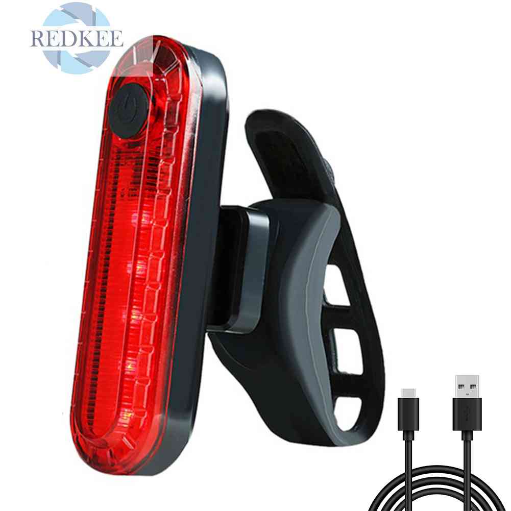 Đèn Chiếu Hậu 4 Chế Độ Chống Nước IPX5 Cho Xe Đạp