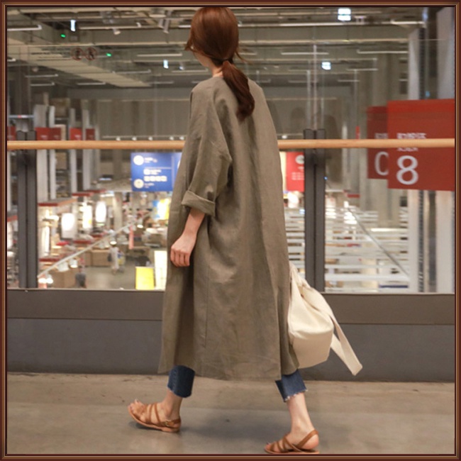 Áo Sơ Mi Chống Nắng Dáng Rộng Tay Dài Màu Sắc Thời Trang Mùa Hè Cho Nữ