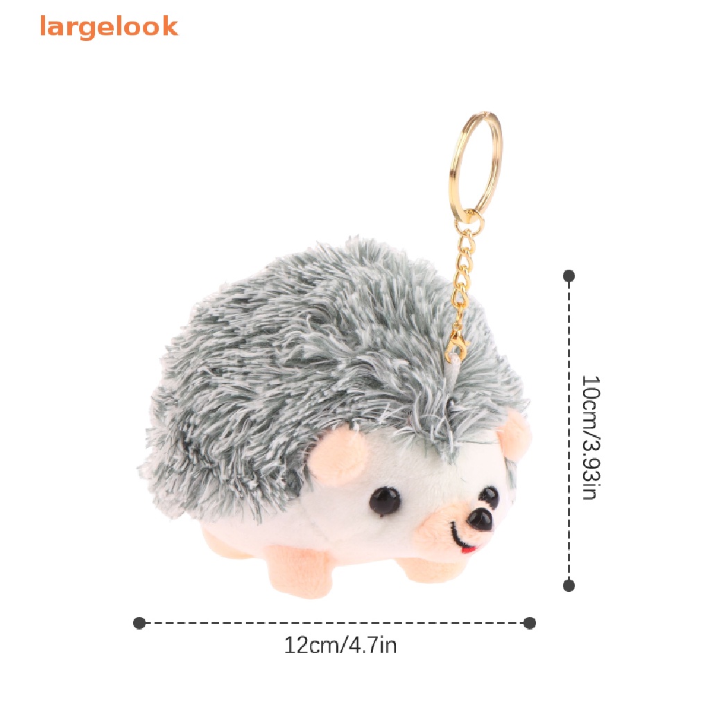 Móc Khóa Hình Nhím Nhồi Bông 12CM Nhiều Màu Sắc Dễ Thương