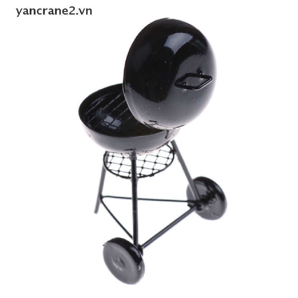 Lò Nướng BBQ Màu Đen Trang Trí Nhà Búp Bê 1: 12 yancrane2.vn