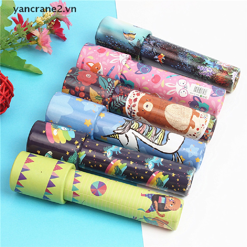1 Đồ Chơi Kính Vạn Hoa Rotag Kaleidoscope Cổ Điển Hoài Niệm Giáo Dục Sớm Cho Bé {YAN2}