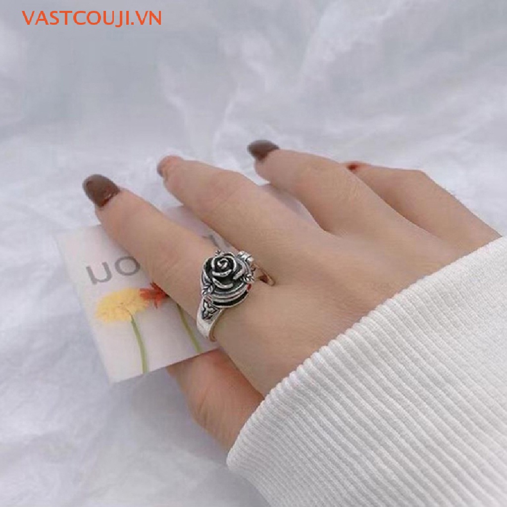 Hộp Đựng Trang Sức Hình Hoa Hồng VASTJI Thiết Kế Sáng Tạo Có Thể Điều Chỉnh