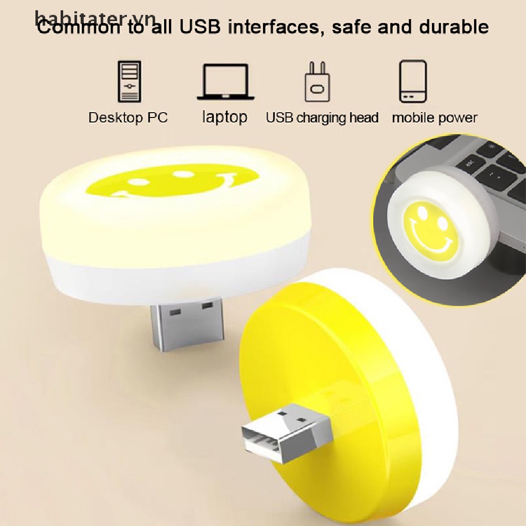 Đèn LED Đọc Sách Mini Ánh Sáng Ban Đêm Có Cổng Sạc USB Trang Trí Phòng Ngủ