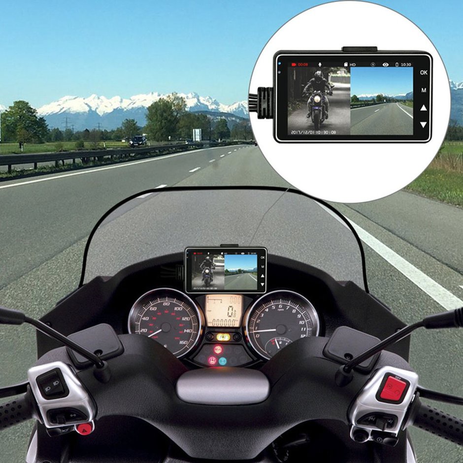 Máy ghi xe máy ghi xe máy ghi hình HD không thấm nước SE300