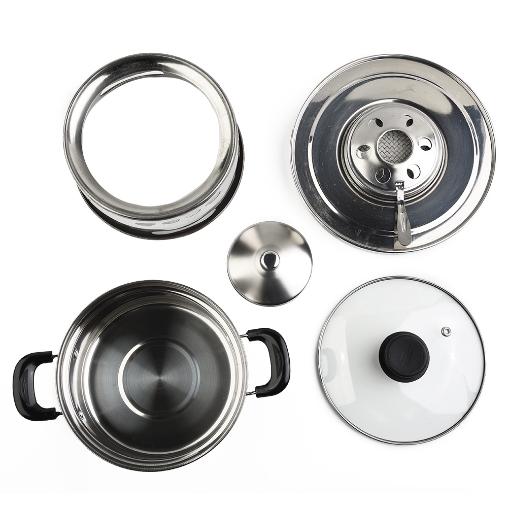 Bếp Cồn Bằng Thép Không Gỉ Tiện Lợi Khi Đi Cắm Trại