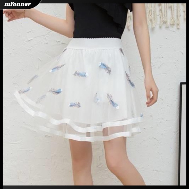 Chân Váy Chữ A Lưng Cao Thời Trang Mùa Hè Cho Nữ