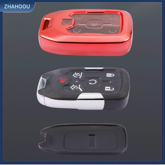 ☃Nhà Cửa☃ Vỏ Bảo Vệ Chìa Khóa Cho Xe Hơi Chevrolet Curode Silverado Gmc Yukon Suburban Syrah Colorado (type A)