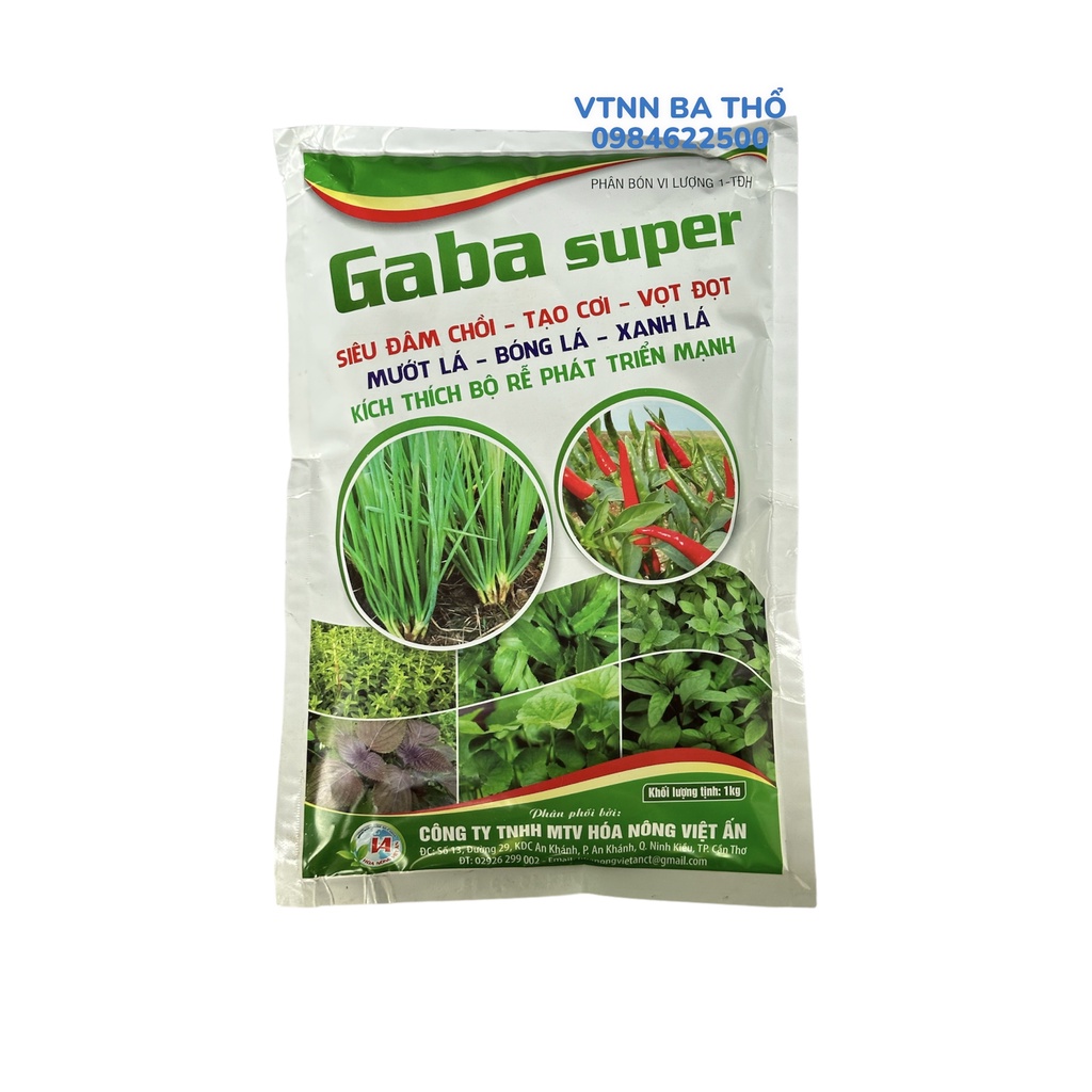 Phân Bón  Gaba Super kg (đâm chồi - vọt đọt - xanh lá)