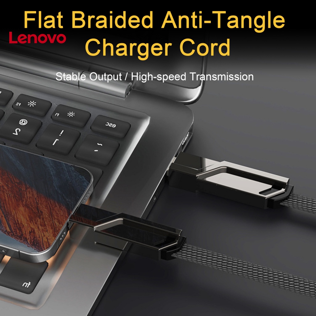 Dây Cáp Sạc Nhanh Truyền Dữ Liệu Tốc Độ Cao 4 Trong 1 PD 66W USB Chuyên Dụng Cho Điện Thoại Di Động