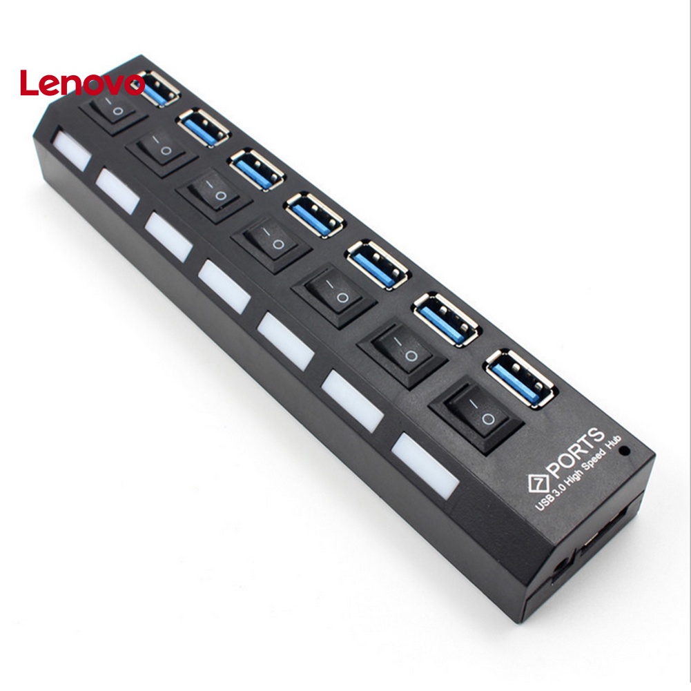 Bộ Chia 7 Cổng USB 3.0 Hình Hoa Hướng Dương Có Công Tắc Đóng / Mở