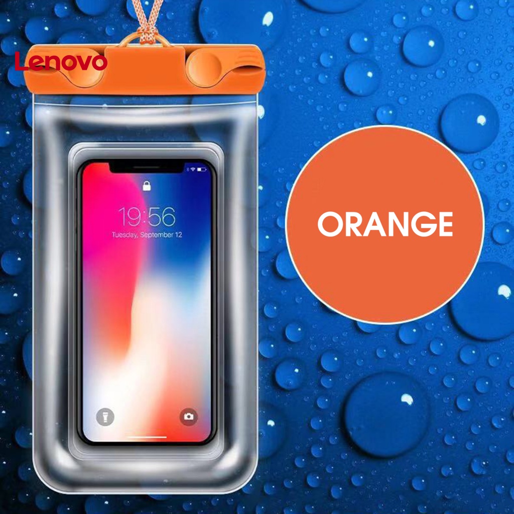 Túi Đựng Điện Thoại Bơm Hơi Đeo Cổ Chống Thấm Nước Họa Tiết Hoa Hướng Dương