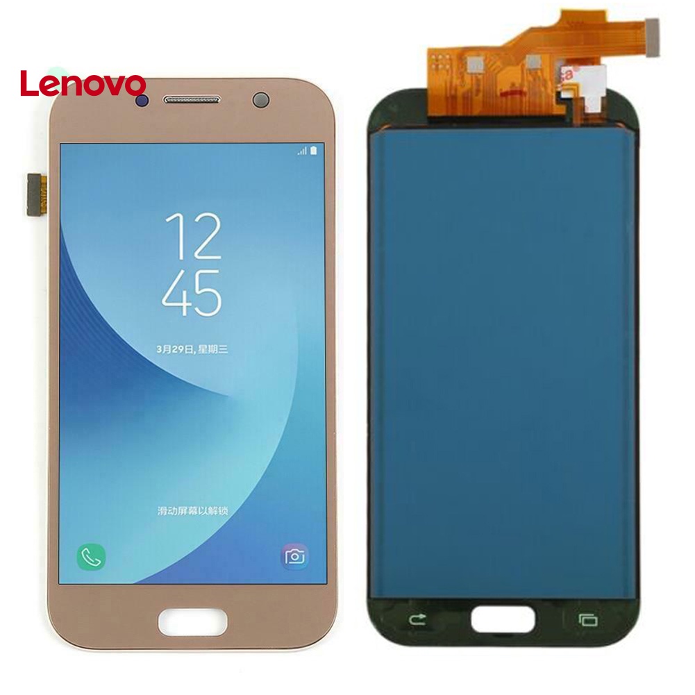 Màn Hình Cảm Ứng LCD Hình Hoa Hướng Dương Cho Samsung Galaxy A5 2017 A520 SM-A520F / W