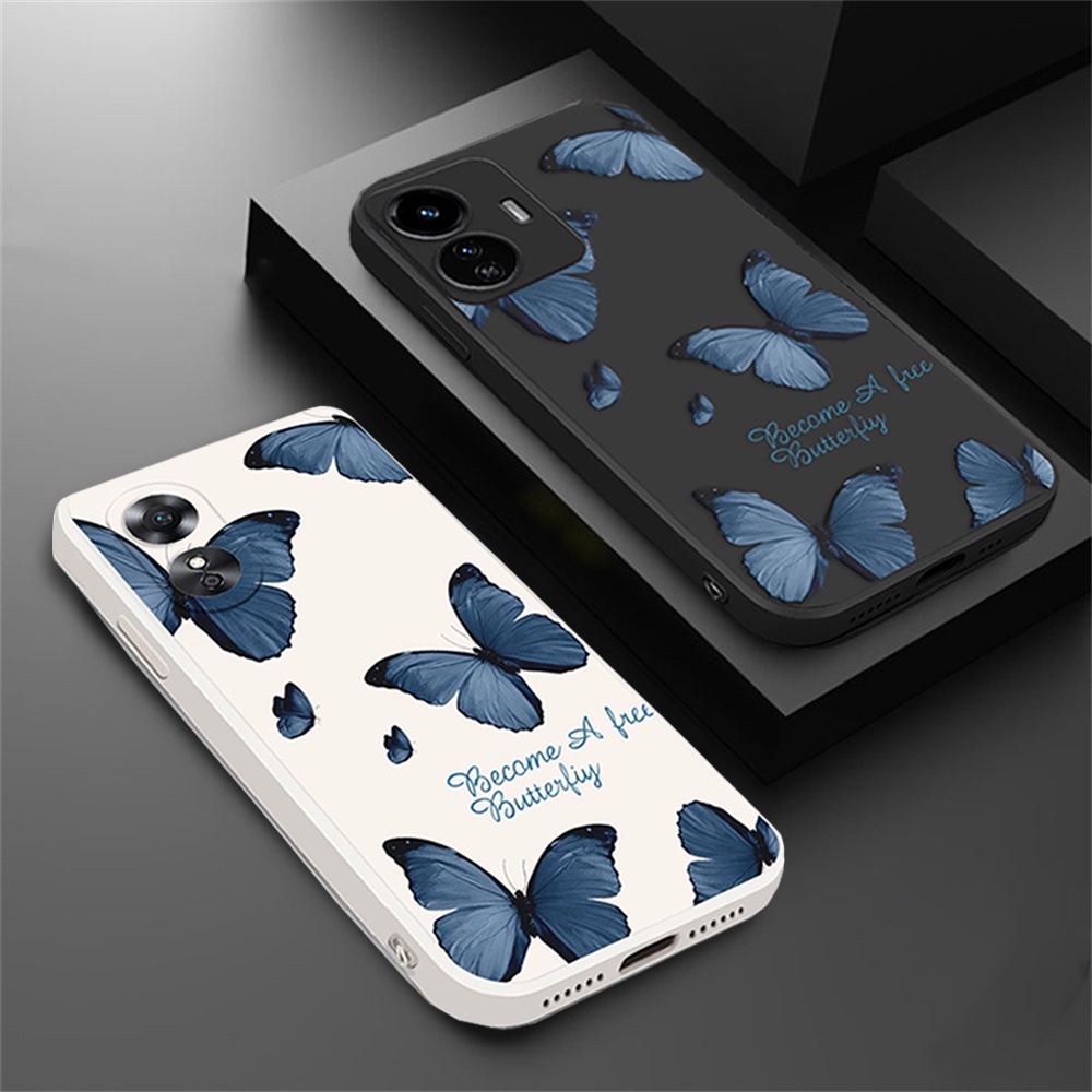 Ốp Điện Thoại Mềm Họa Tiết Bướm Cho Huawei Y6P Y7A Y6 Pro 2019 Nova 7i Nova 5T Nova 3i Y9S Y9 Prime 2019 P30 Lite