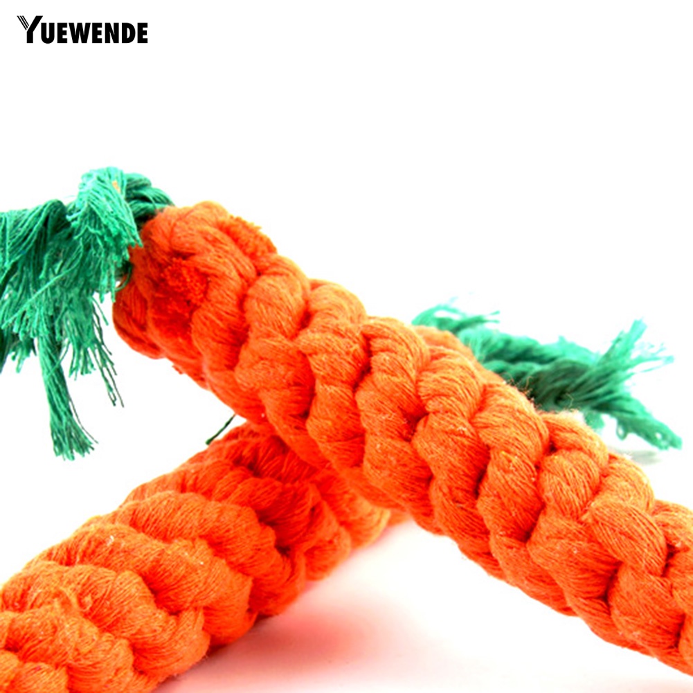 Đồ Chơi Dây Thừng Cotton Hình Củ Cà Rốt Huấn Luyện Thú Cưng