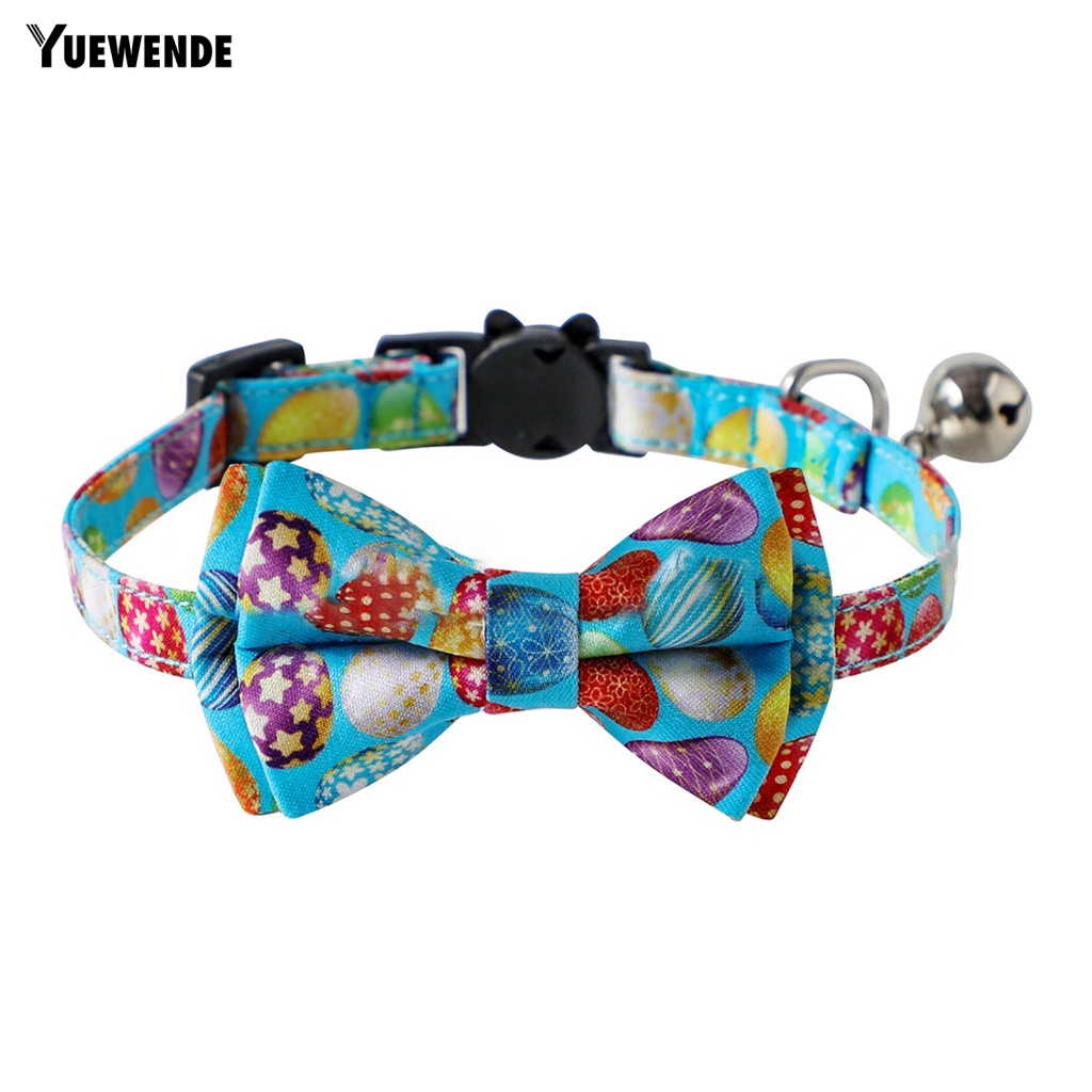 Vòng Cổ Gắn Nơ Mềm Mại Thời Trang Dành Cho Mèo Cưng