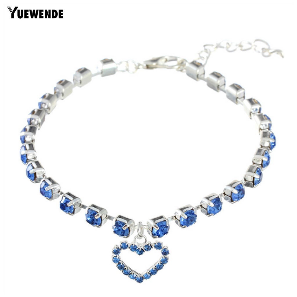 Vòng Cổ Đính Đá Lấp Lánh Sang Trọng Cho Thú Cưng