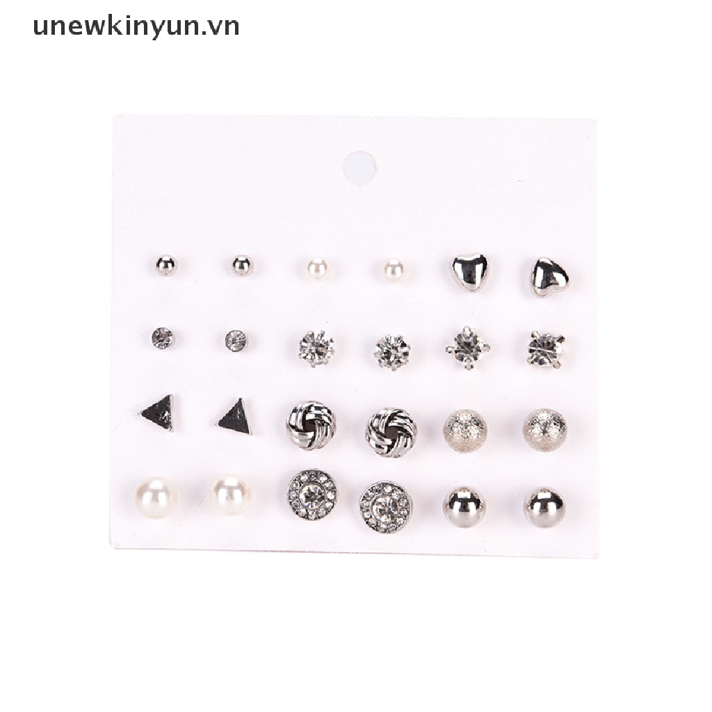 12 Đôi Bông Tai Thời Trang Nữ Tính