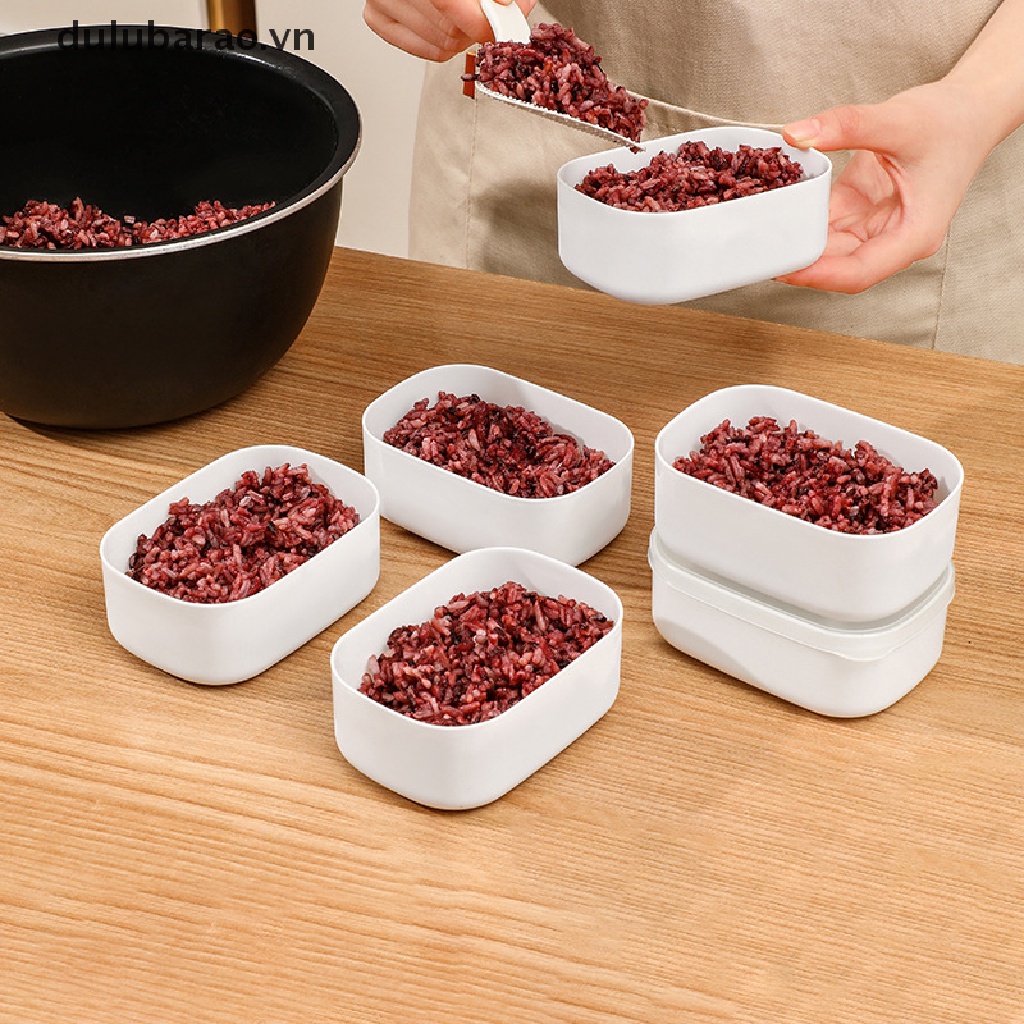 DUL Gạo Sub Đóng gói hộp thực phẩm container tủ đông tủ lạnh bánh bao gạo tươi giữ hộp thực phẩm Trái Cây micorwave Bento Hộp Ăn Trưa AO