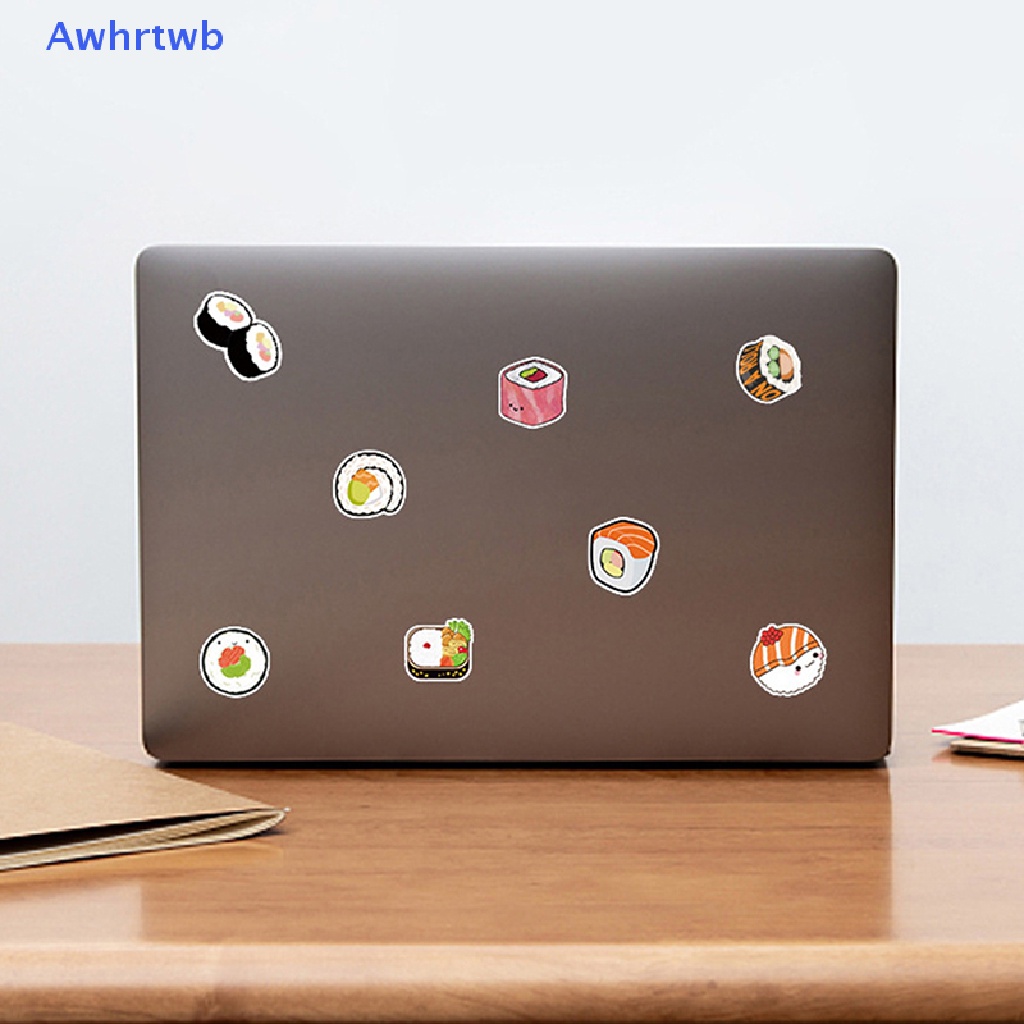 Bộ 50 Miếng Dán Trang Trí Hình Thức Ăn Kiểu Nhật Bản Dễ Thương Mới