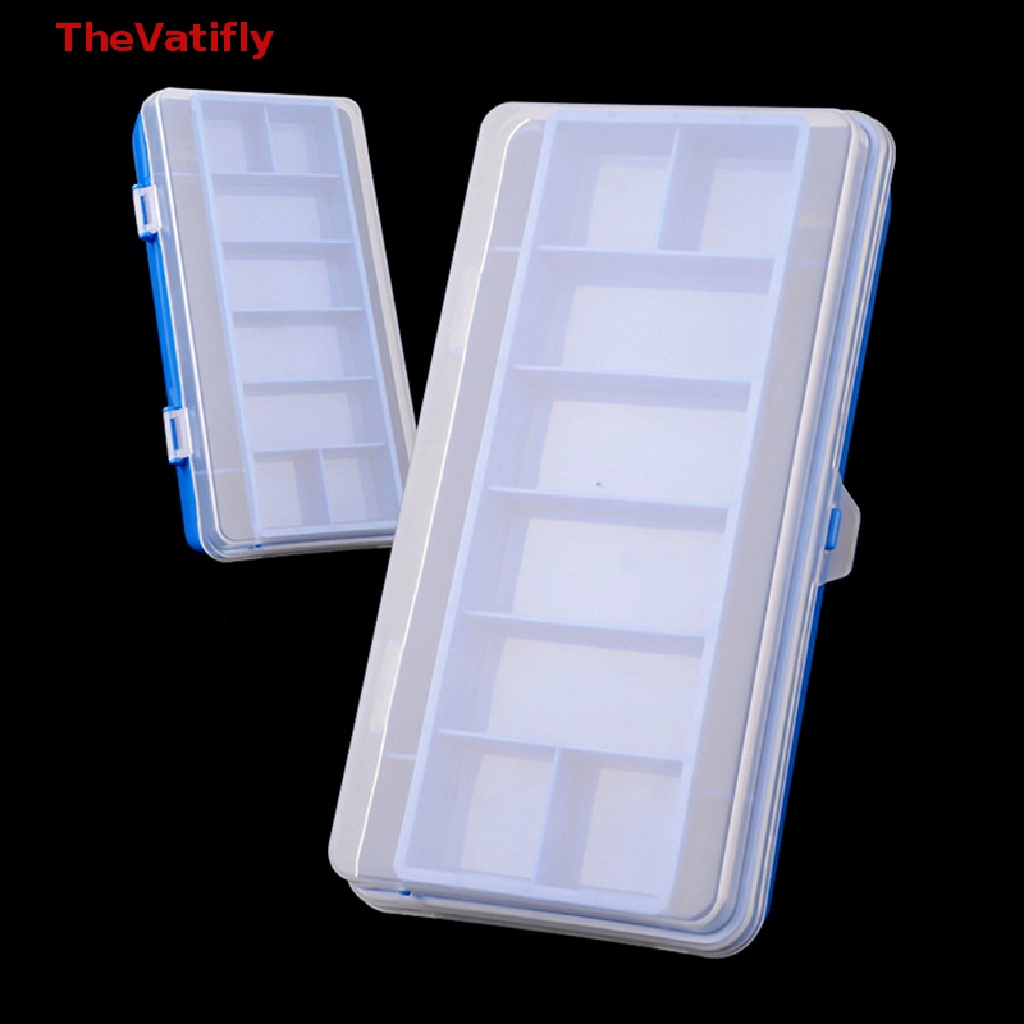 Hộp Đựng Mồi Câu Cá 11 Ngăn Hai Tầng Mềm Mại Nhỏ Gọn