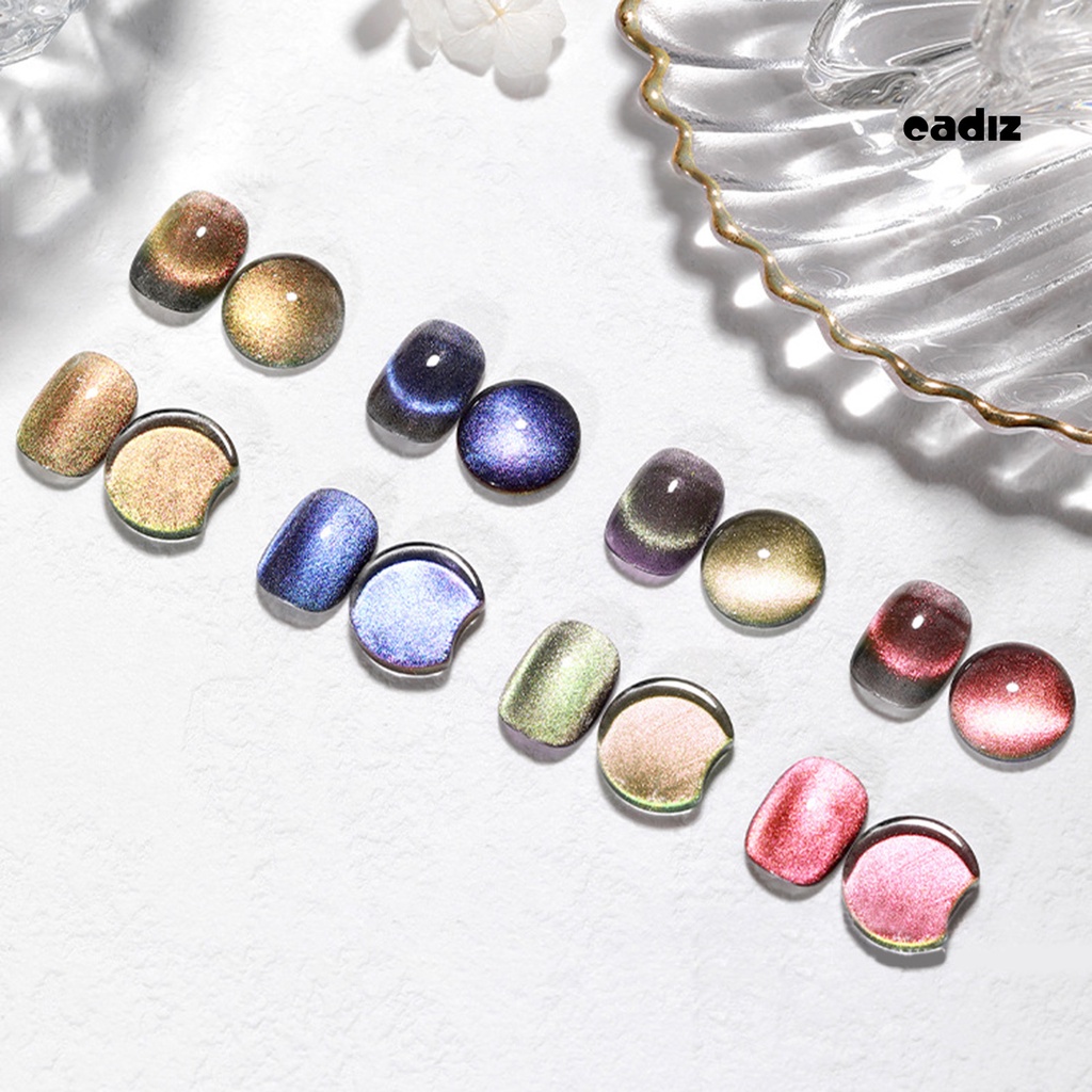 Sơn Móng Tay 10ml Nhanh Khô Hiệu Ứng Mắt Mèo Màu Sắc Lấp Lánh Lâu Trôi Độc Đáo DIY