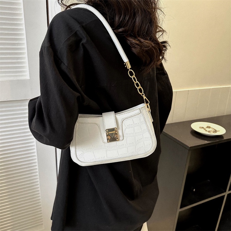 Túi Đeo JASMIN NOIR Chéo Da PU Dáng Vuông Nhỏ In Họa Tiết Hoa Thời Trang Cho Nữ