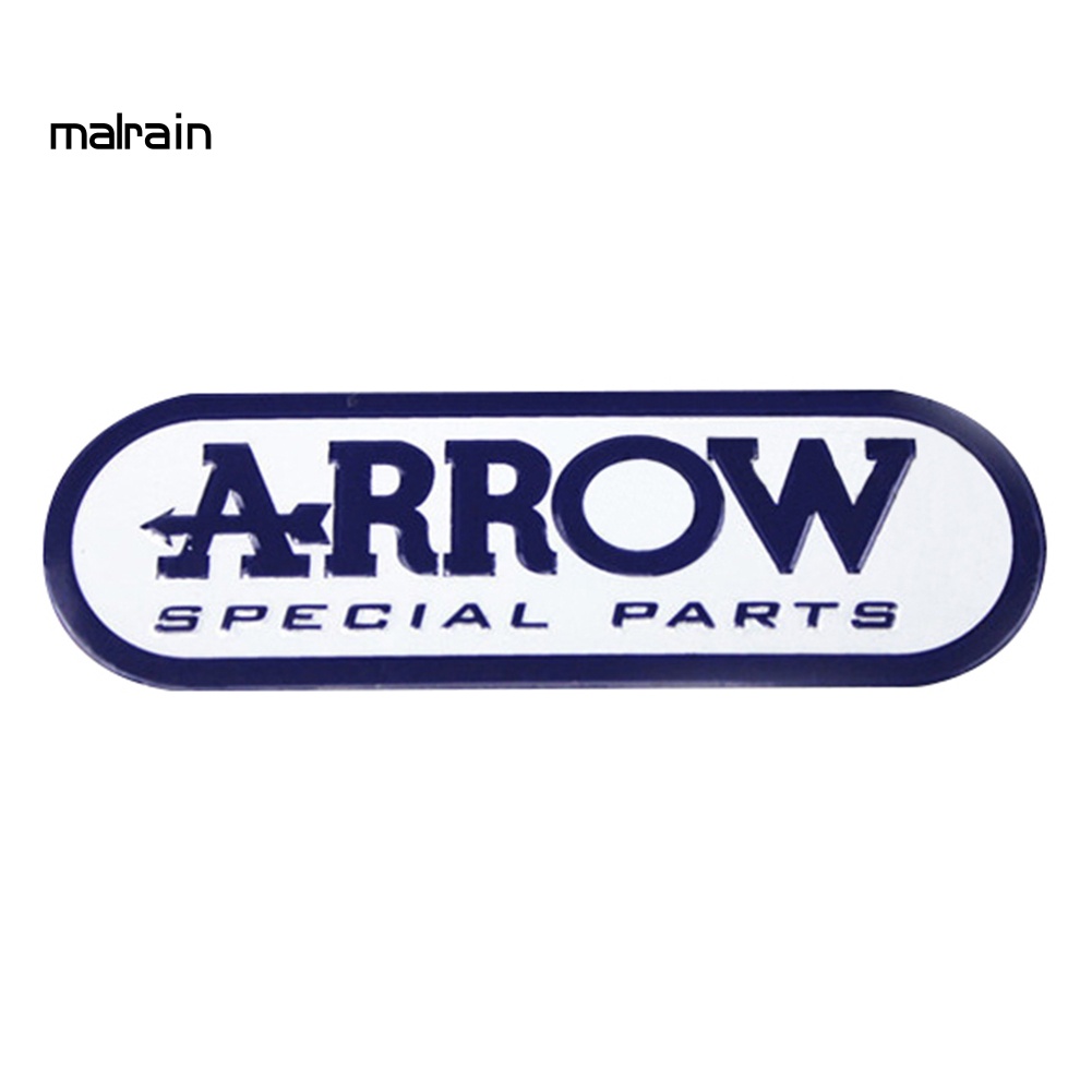 Miếng Dán Trang Trí Ống Pô Xe Máy Bằng Hợp Kim Nhôm 3D Cách Nhiệt