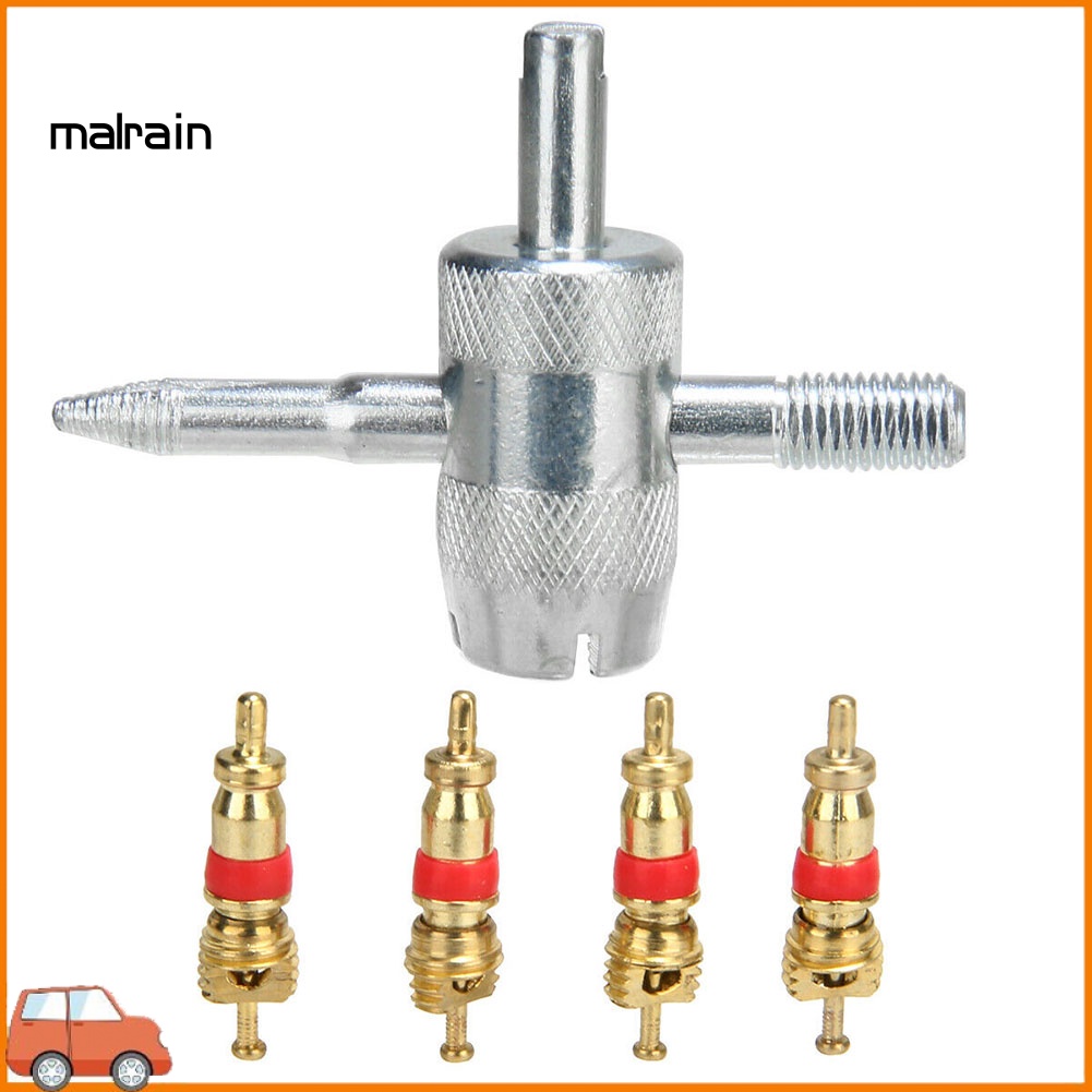 Set 5 Dụng Cụ Tháo Lốp Xe Đạp 4 Chiều Tiện Dụng