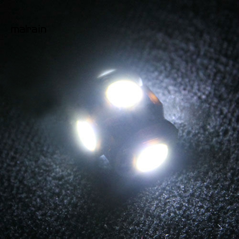 Bộ 2 Đèn LED T11 BA9S Xenon 5050 5SMD T4W H6W Chất Lượng Cao