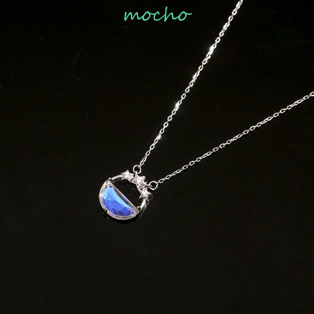 Vòng cổ Mặt Trăng Khuyết Bằng Đồng Thời Trang Cho Cô Dâu