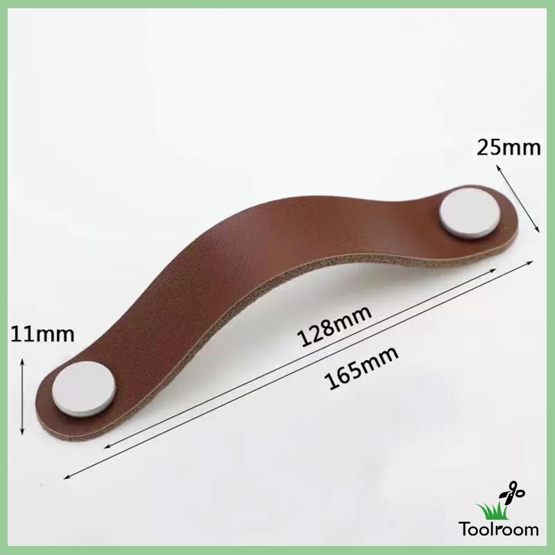 Tay Nắm Cửa Tủ Bằng Da PU Tiện Dụng Cho Nhà Bếp / Nông Trại